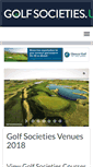 Mobile Screenshot of golfsocieties.uk.net